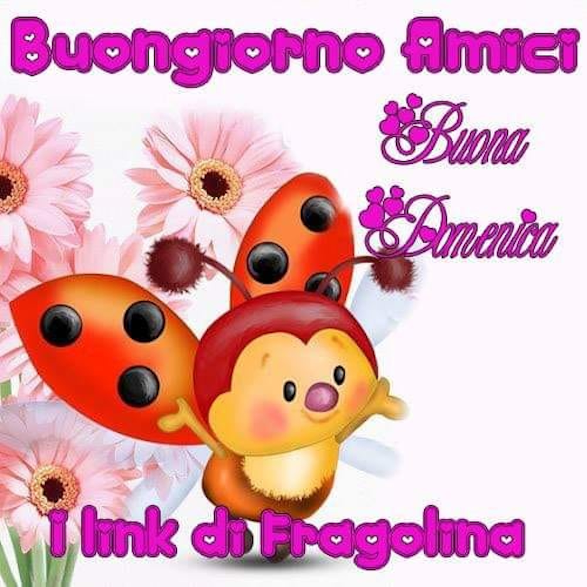 Buongiorno fortunata domenica a tutti