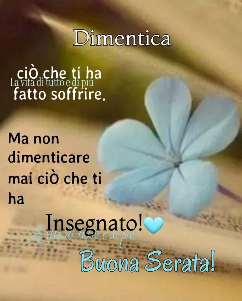 frasi belle per l'augurio della buona serata