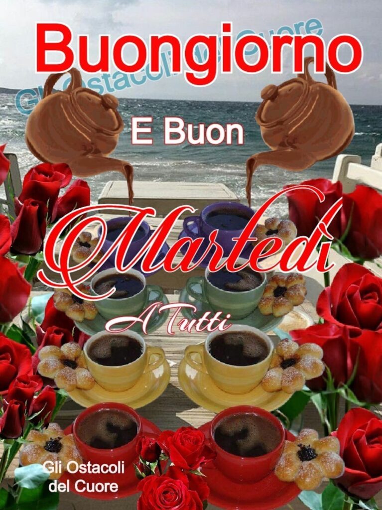 Buongiorno e buon Martedì a tutti. (Gli Ostacoli del Cuore)