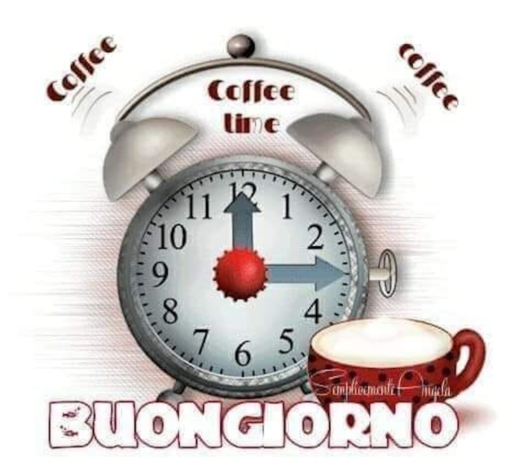 L'ora del caffè (coffee time!) Buongiorno