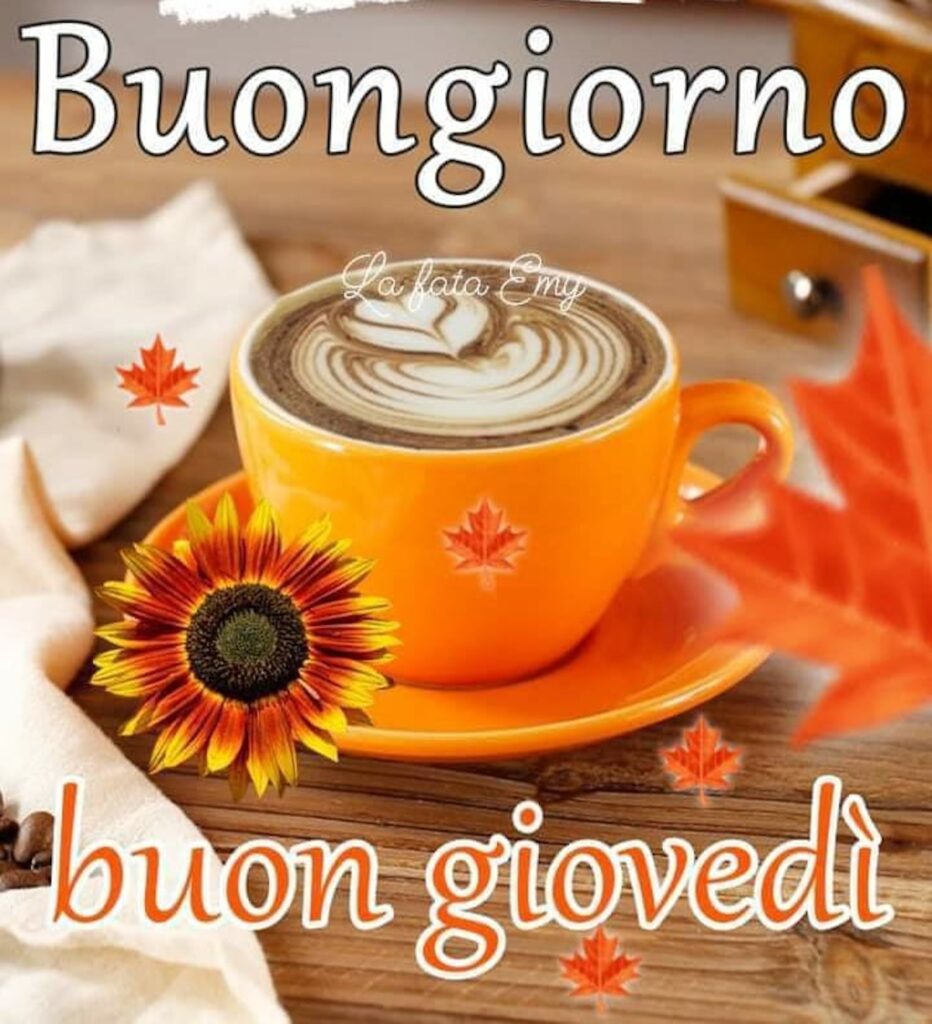 buon giovedì d'autunno immagini belle