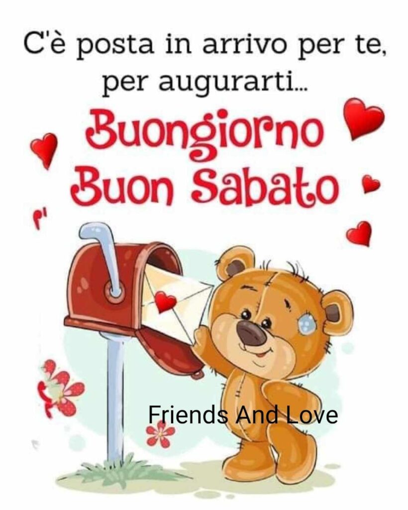 buon Sabato con tenerezza (immagini WhatsApp)